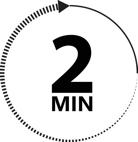 Set a timer for 2 minutes. . Timer 2 minutes